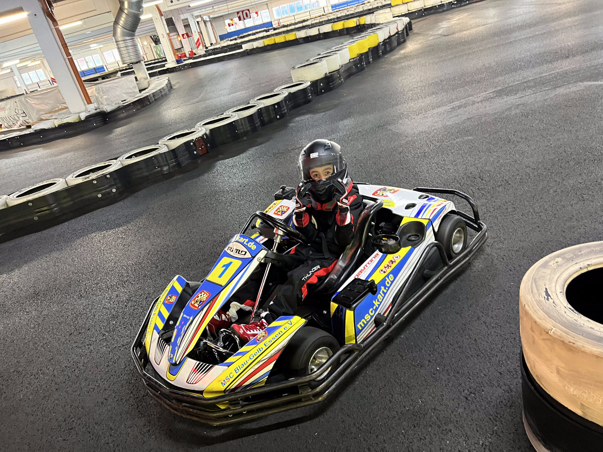 Miraç Yıldırım karting photo