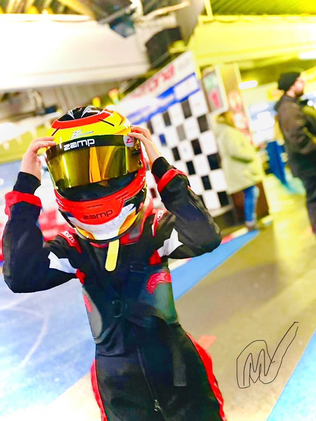 Miraç Yıldırım karting photo