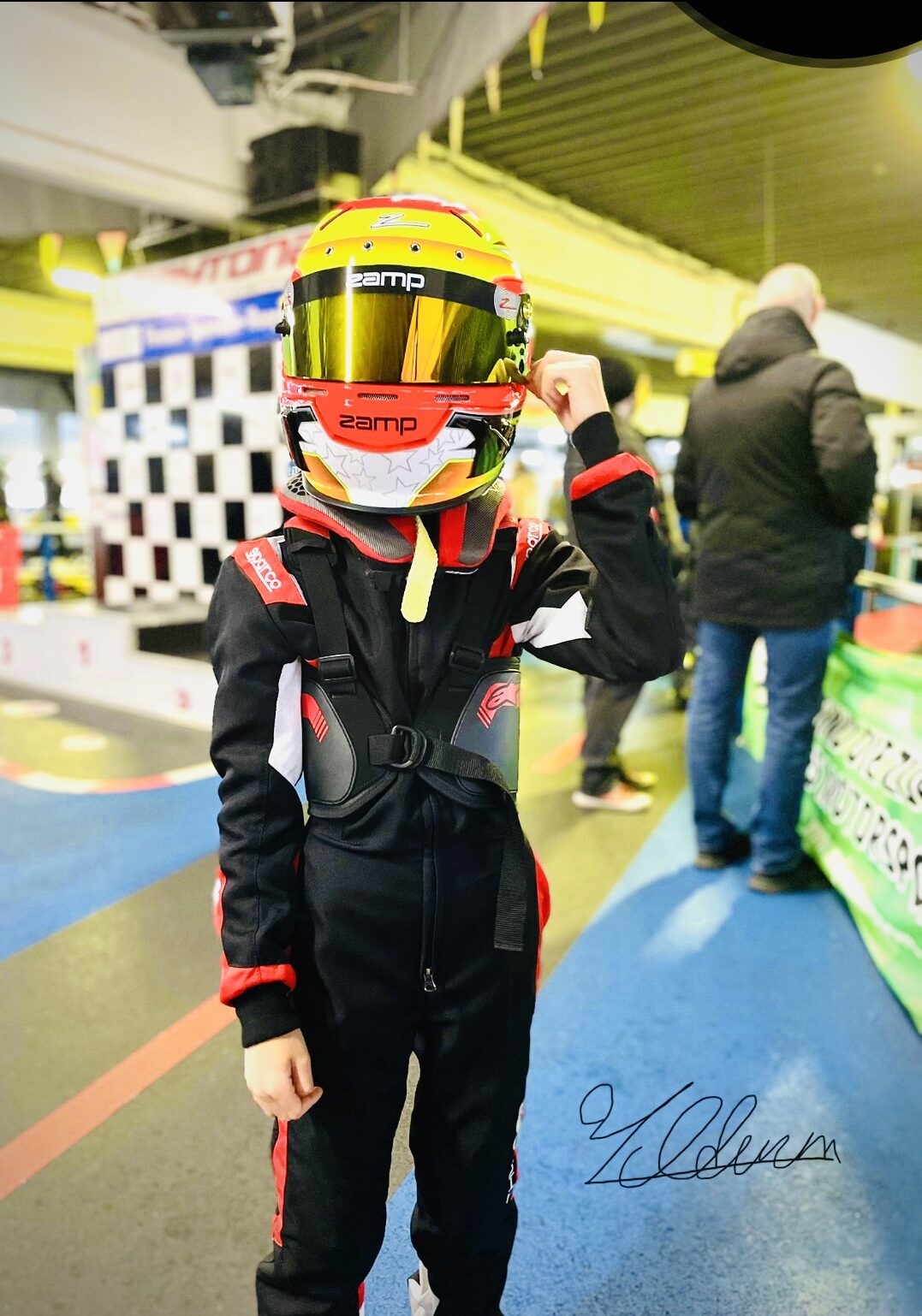 Miraç Yıldırım karting photo