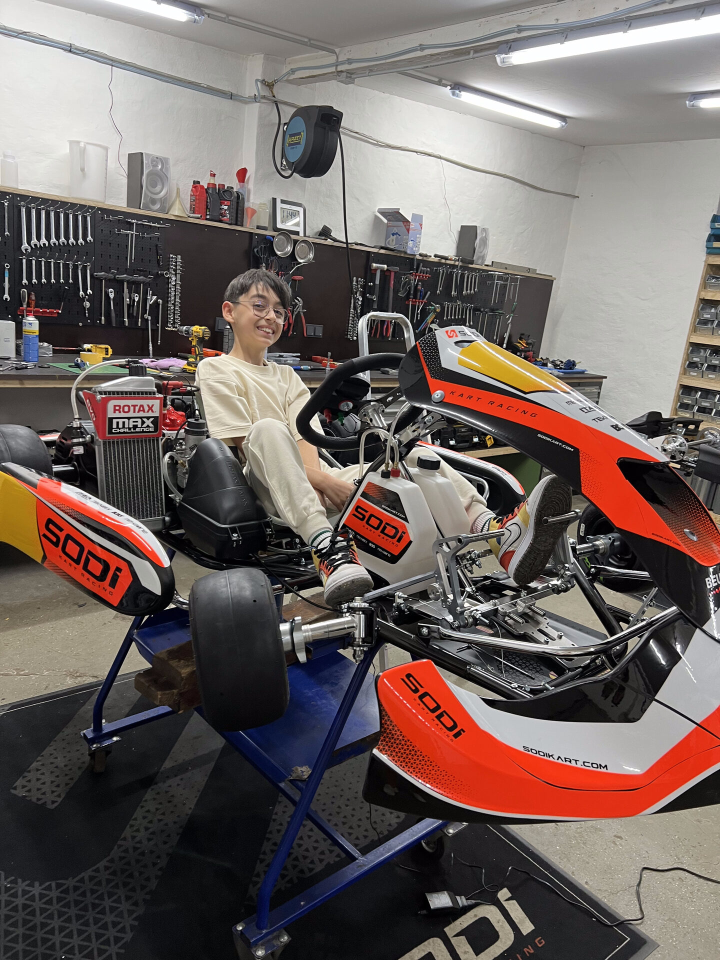 Miraç Yıldırım karting photo